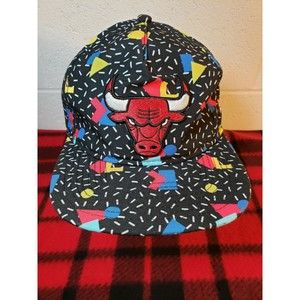 Chicago Bulls New Era 9Fifty Strapback Hat Retro 90's Look Adjustable FTL NYC17